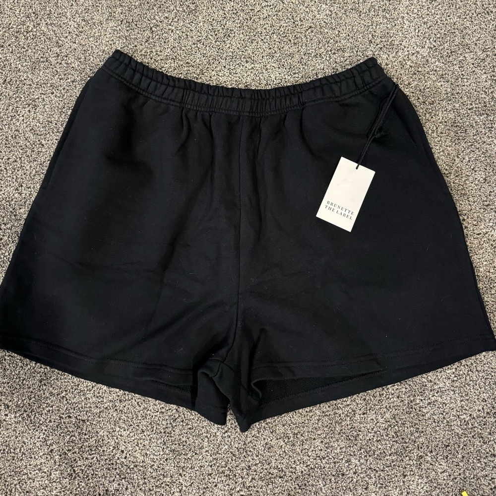 Brunette the Label / L/XL black shorts NWT